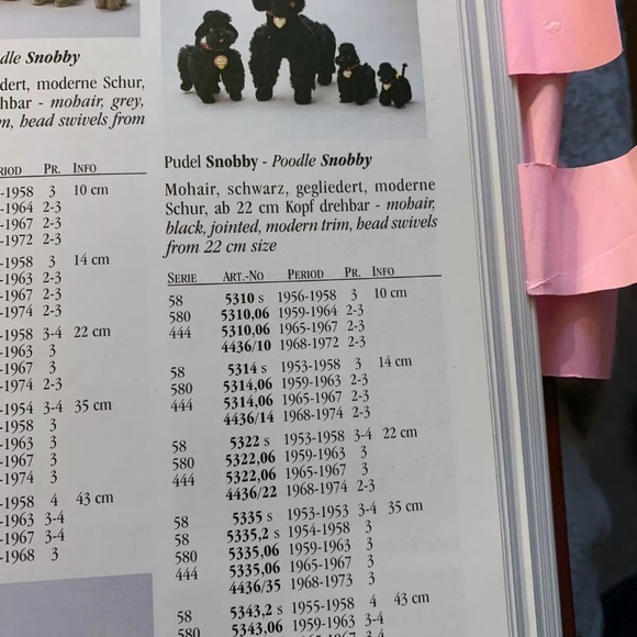 steiff snooby with button and tag.

Great condition from a smoke free home - Picture 4 of 5